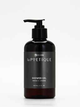 Гель для душа парфюмированный мужской, аромат дерево и дым, 300 мл, laPOETIQUE