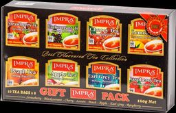 IMPRA. Ассорти черного чая 160 гр. карт.пачка, 80 пак.