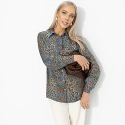 Рубашка шёлковая, Лабиринт обещаний (модная) - Charutti фото 2