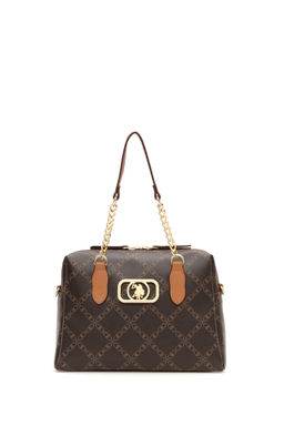 U. S. Polo Assn / Женская коричневая сумка через плечо - U.s. polo assn фото 3