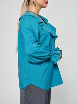 Блузка 0059-26 алый - Dora фото 186