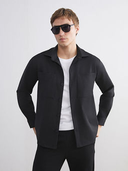 Regular Fit Uzun Kollu Erkek G?mlek Ceket