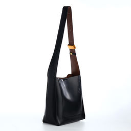 Сумка женская TEXTURA на винтовом замке, 24×11×24 см, чёрная