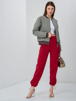 Бомбер стеганый на резинке OD-652-1 - Tantino фото 3