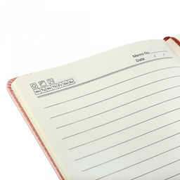 Ежедневник недатированный 14,2х21см "Одуванчик" 112 листов, в линейку, сшитый внутренний блок, с закладкой, обложка кожзам, отделочная строчка, тиснение золотом, цвет розовый перламутр (Китай)