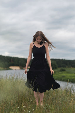 Сарафан Лорена (черный)