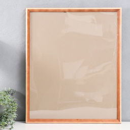 Фоторамка для фото 45×55 см «Узкая», сосна, (пластиковый экран)