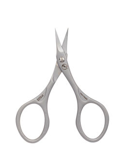 Frau Finger Ножницы маникюрные для ногтей изогнутые / Premium PS 22, матовые, ручная заточка, 9,2 см