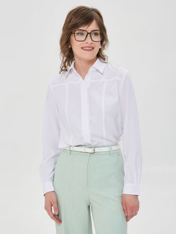 Блуза с потайной застёжкой - Priz фото 2