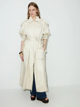 Плащ с акцентным воротником ZR2604102213-60 / Zarina  фото 7