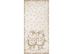 Полотенце махровое 6с102.511ж2 Пингвики(лен3) 67х150см