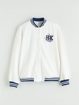 Hello Kitty Bask?l? K?z ?ocuk Kal?n Kolej Ceket