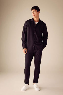 Рубашка стандартного кроя с длинным рукавом - Defacto фото 2