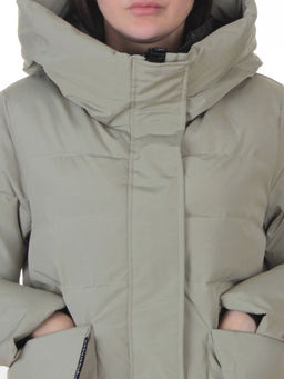 PE23-2 OLIVE Куртка зимняя женская оверсайз (150 гр. холлофайбер)