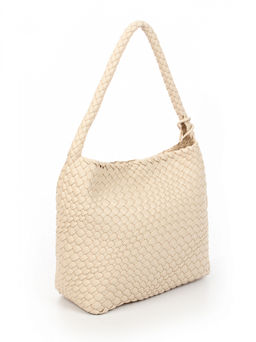 LACCOMA сумка СУ1053-2-слоновая кость эко кожа хлопок фото 2