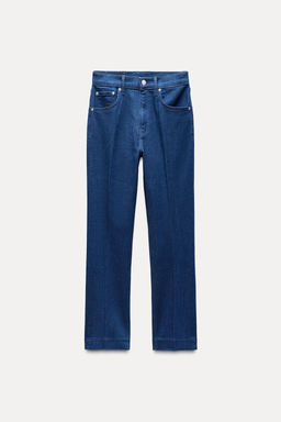 ZW COLLECTION HIGH-WAIST BOOTCUT CROPPED JEANS - Zara фото 21