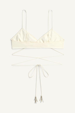 LIMITED EDITION TRIANGLE BRA WITH APPLIQUES - Zara фото 11
