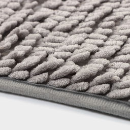 Коврик для дома Доляна Букли длинные, 40?60 см, длина букли 2 см, светло-серый  фото 4