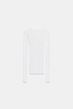 SUPIMA® COTTON T-SHIRT - Zara фото 7