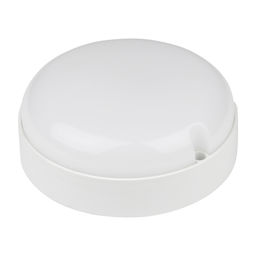ULW-Q223 12W/6500К IP65 WHITE Светильник светодиодный влагозащищенный. Круг. Дневной свет (6500K). Диаметр 135 мм. Корпус белый. ТМ Volpe.