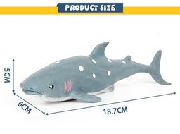 Фигурка Abtoys Юный натуралист Морские обитатели Акула, термопластичная резина