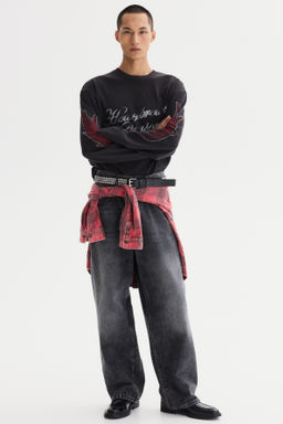 Camiseta de manga larga Loose Fit - H&m фото 9