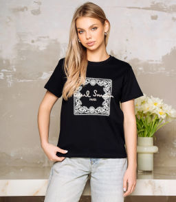 Футболка #КТ8812 (2), чёрный