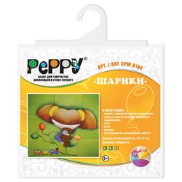 Наборы для творчества Аппликация в стиле пэчворк PEPPY CPW-0104 Шарики