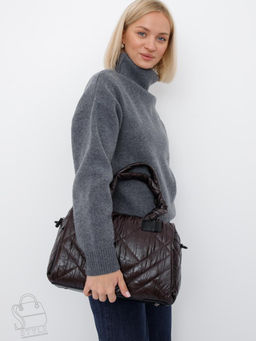 Сумка женская 58301S coffee Velina Fabbiano-Safenta