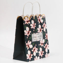 Цена за 2 шт. Пакет подарочный крафтовый, упаковка, For you, 18?23?10 см