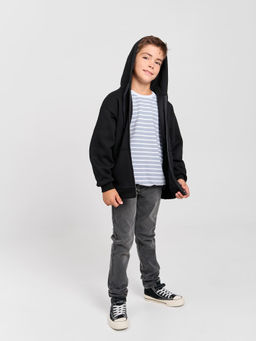 Толстовка Уголь утепленная 7+ - Bungly фото 9