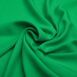 Ткань Штапель TBY Vi-30-10 плот 110г/м? 100% вискоза шир. 145 см цв.10 яр.зеленый уп.2м