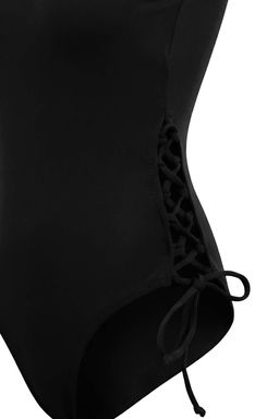 Siyah Straplez Kapl? Biyeli Regular Mayo TBESS26MA00040