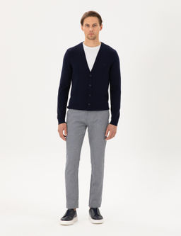 Lacivert Slim Fit Basic D__meli Triko H_rka - Pierre cardin фото 4