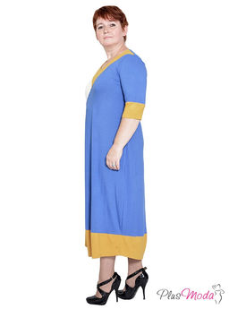 Платье Модель №122 размеры 50-72 - Plusmoda фото 4