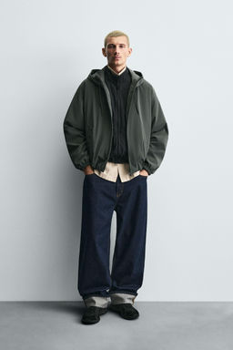 TECHNICAL HOODED JACKET