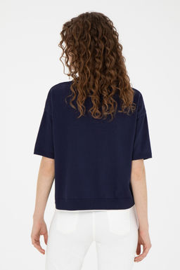 Женский темно-синий свитер - U.s. polo assn фото 12