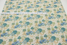 Штапель Сафари Парк, ш.1.4м, вискоза-100%, 110гр/м.кв - Купава фото 3