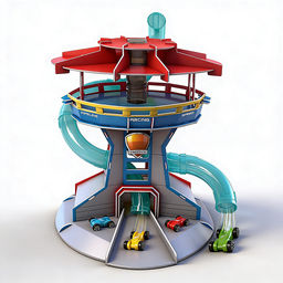 Трек  "Экстрим паркинг" ( 6 машин в наборе) в коробке