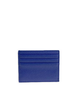 Картхолдер женский из искусственной кожи для пластиковых карт, цвет синий