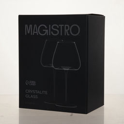 Бокалы для вина Magistro Амьен, 700 мл, h=25 см, набор 2 шт., стекло, прозрачные  фото 8