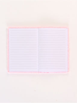 Блокнот пушистый и ручка многоцветная «Эйнджел», розовый