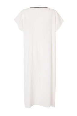 Ekru Dokuma Maxi Cut Out Detayl_ Plaj Elbisesi TBESS26LE00013 - Trendyolmilla фото 7