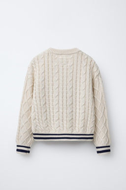 CABLE-KNIT SWEATER - Zara фото 2