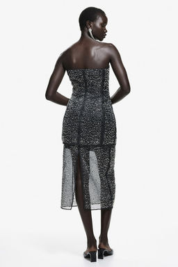 Falda de organza con detalles decorativos - H&m фото 3