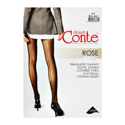 Колготки женские ROSE Fantasy (24/6) - nero