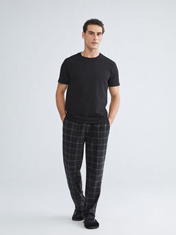 Standart Kal?p Ekose Erkek Pijama Alt