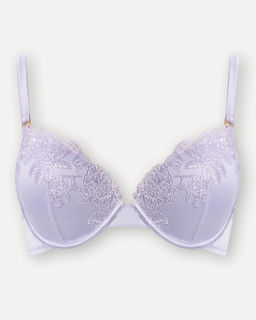 Сиреневый бюстгальтер с вышивкой - Deseo фото 3