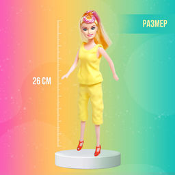 Кукла-модель Анна в пластиковом костюме, МИКС - Simaland фото 2