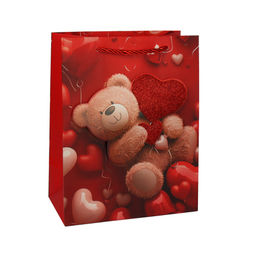 Пакет подарочный 32x26x10 / 8988M /уп 12/480/ микс - Галеонтрейд фото 3